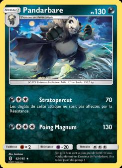 Pandarbare card