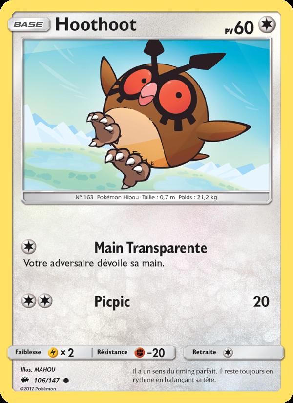 Hoothoot card