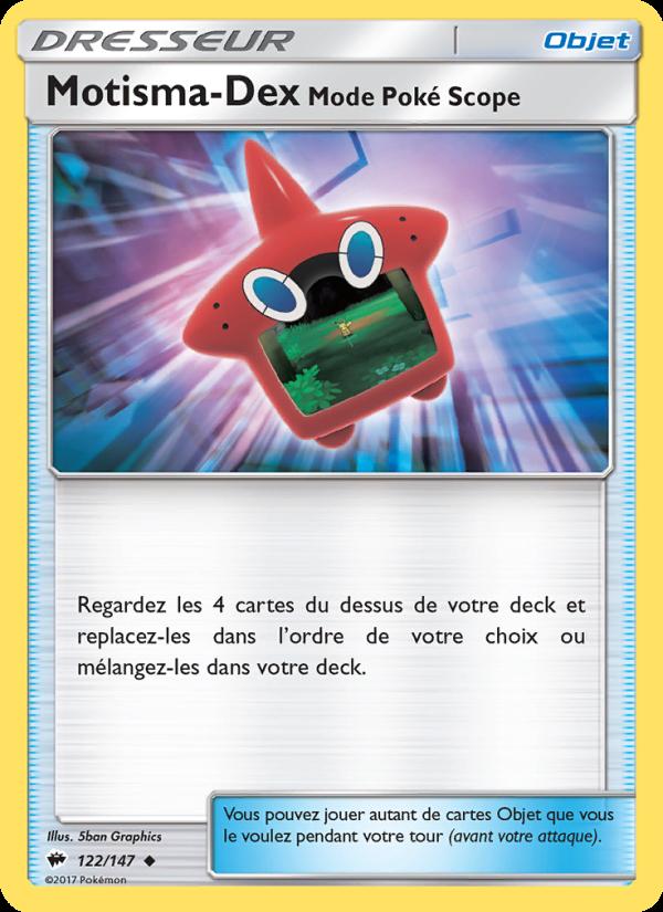 Motisma-Dex – Mode Poké Scope card