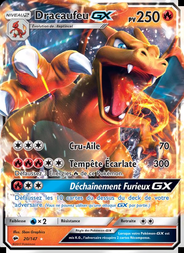 Dracaufeu GX card
