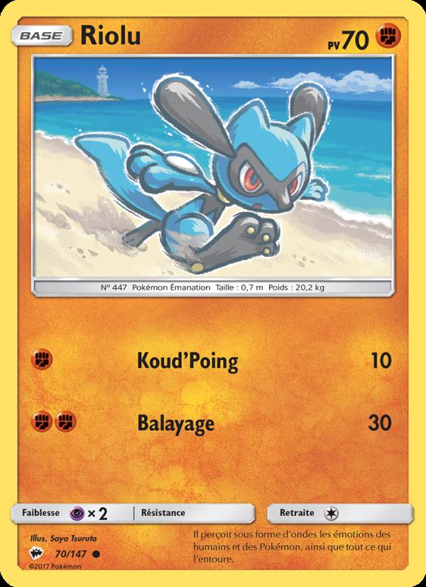Riolu card