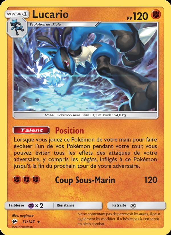 Lucario card
