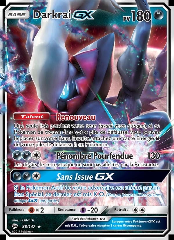 Darkrai GX card