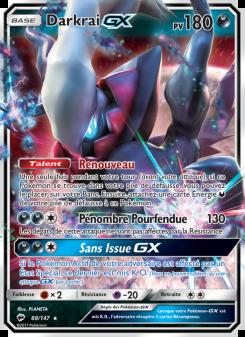 Darkrai GX card