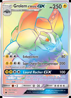 Grolem d’Alola GX card