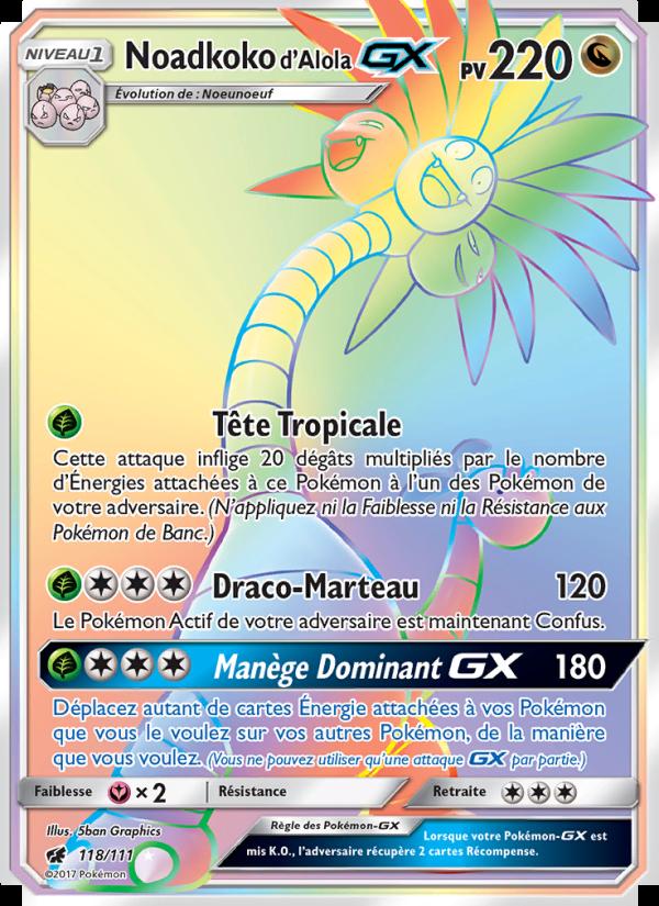 Noadkoko d’Alola GX card