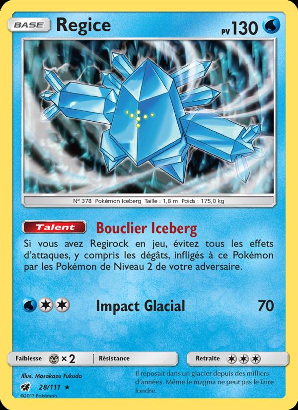 Regice card