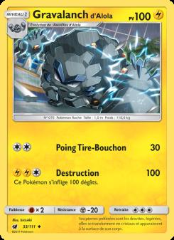 Gravalanch d’Alola card