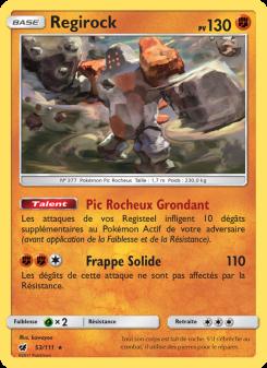 Regirock card