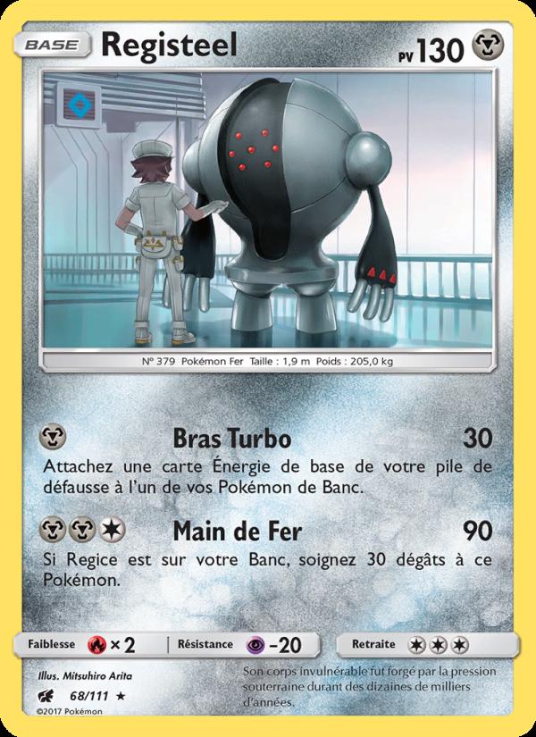 Registeel card