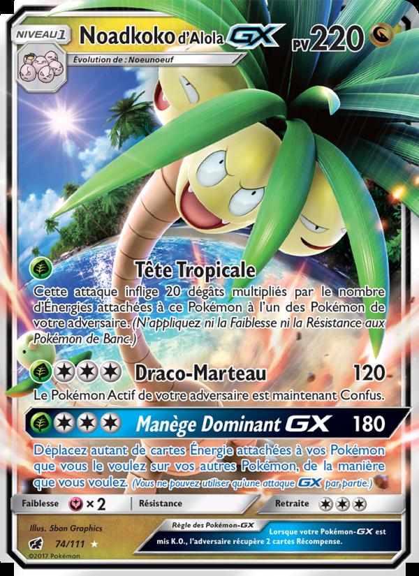 Noadkoko d’Alola GX card