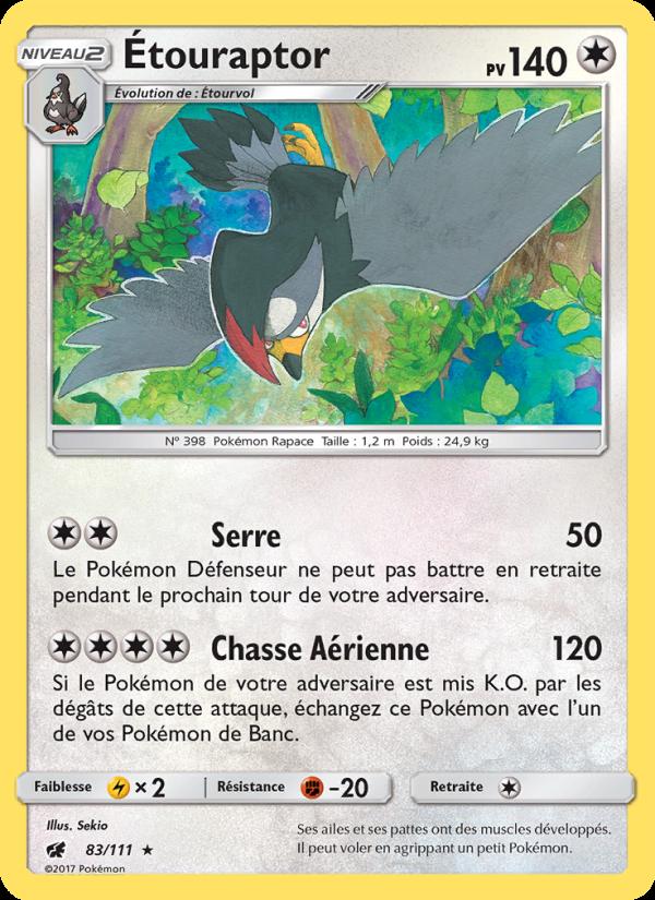 Étouraptor card