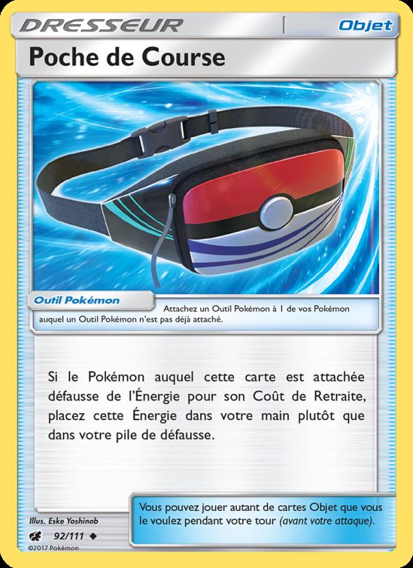 Poche de Course card
