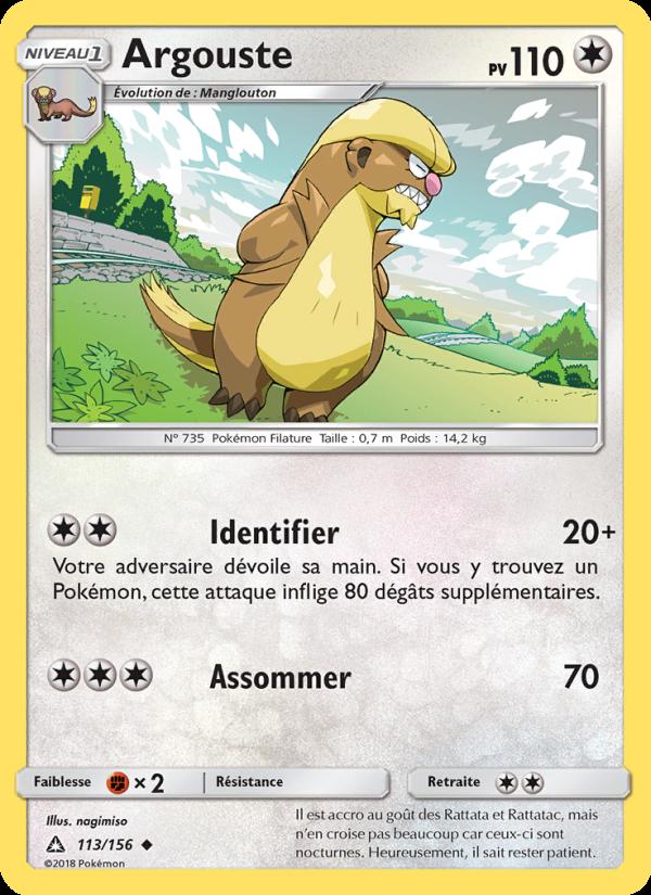 Argouste card