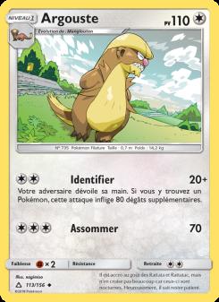 Argouste card