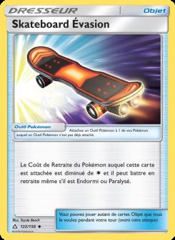 Skateboard Évasion card