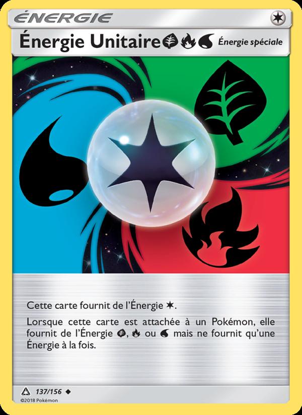 Énergie Unitaire GrassFireWater card