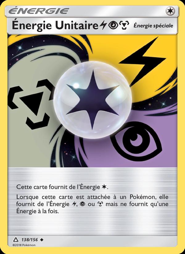 Énergie Unitaire LightningPsychicMetal card