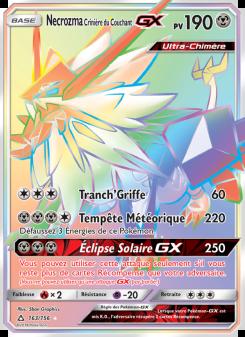 Necrozma Crinière du Couchant GX card