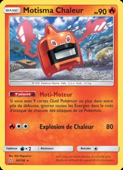 Motisma Chaleur card