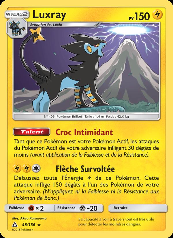 Luxray card
