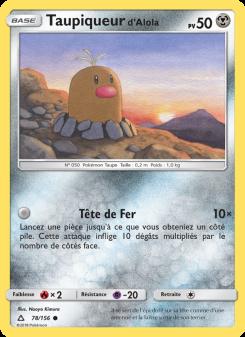 Taupiqueur d’Alola card