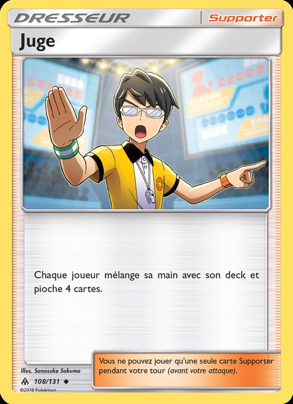 Juge card