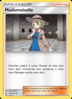 Mademoiselle card