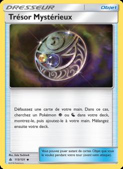 Trésor Mystérieux card