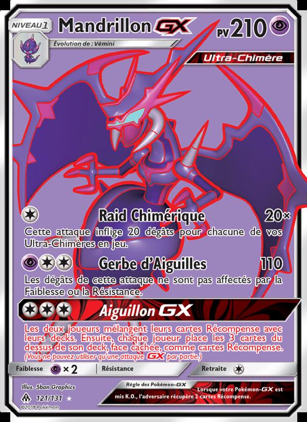 Mandrillon GX card