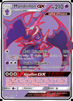 Mandrillon GX card