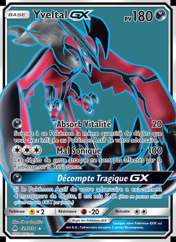 Yveltal GX card