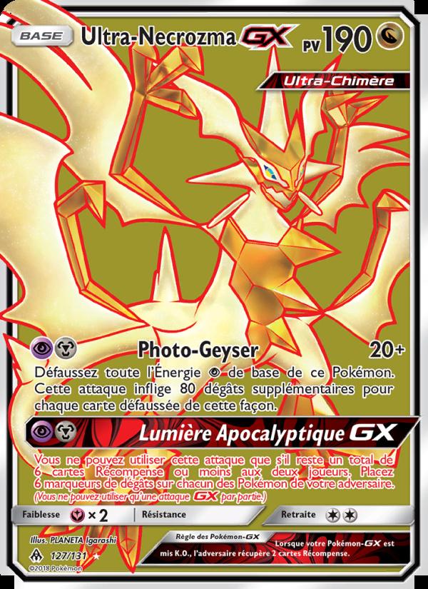 Ultra-Necrozma GX card