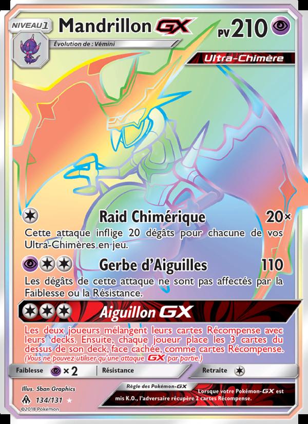 Mandrillon GX card