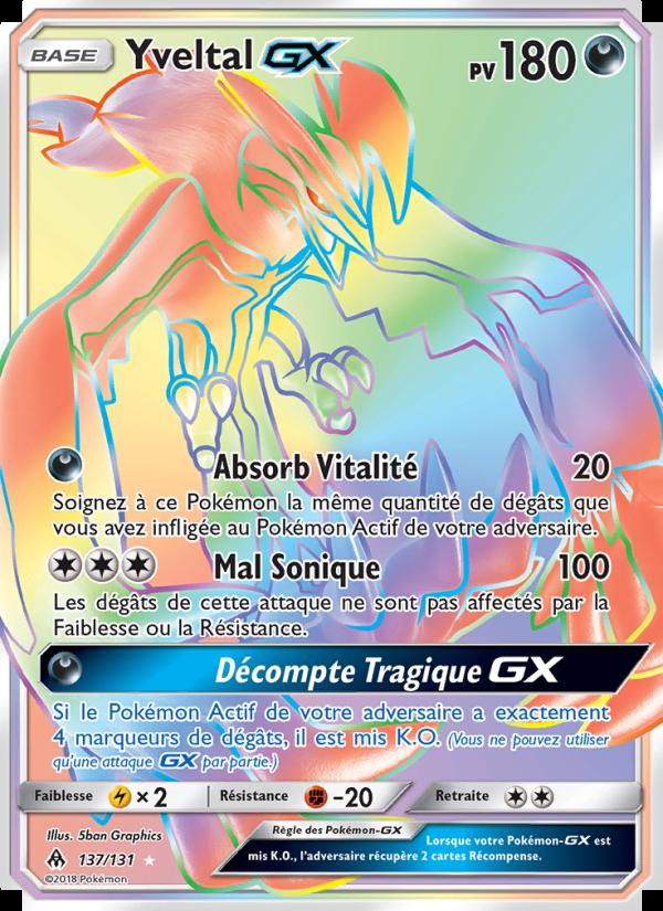 Yveltal GX card
