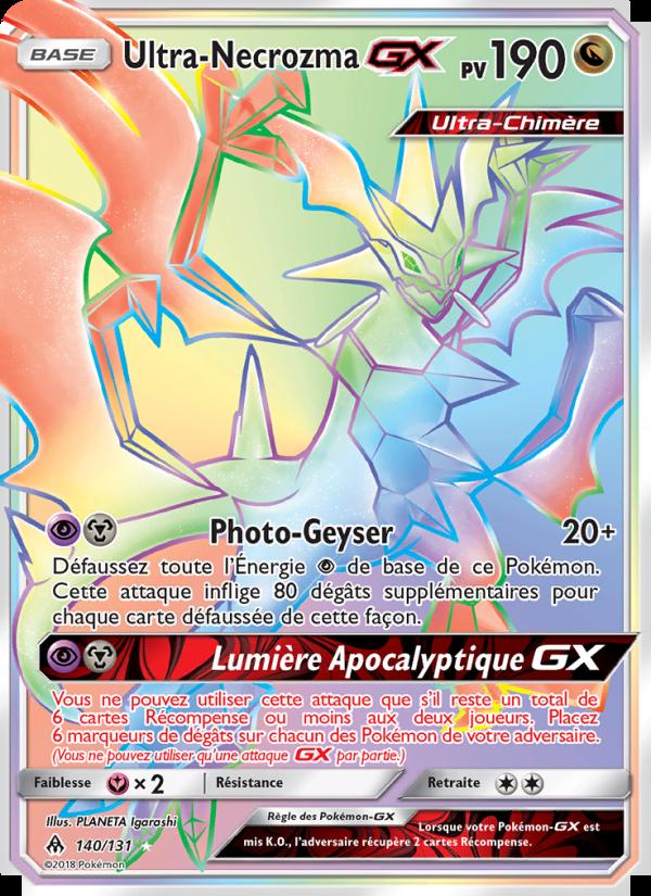 Ultra-Necrozma GX card
