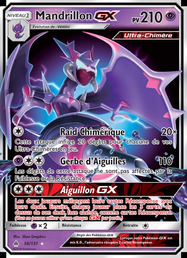 Mandrillon GX card