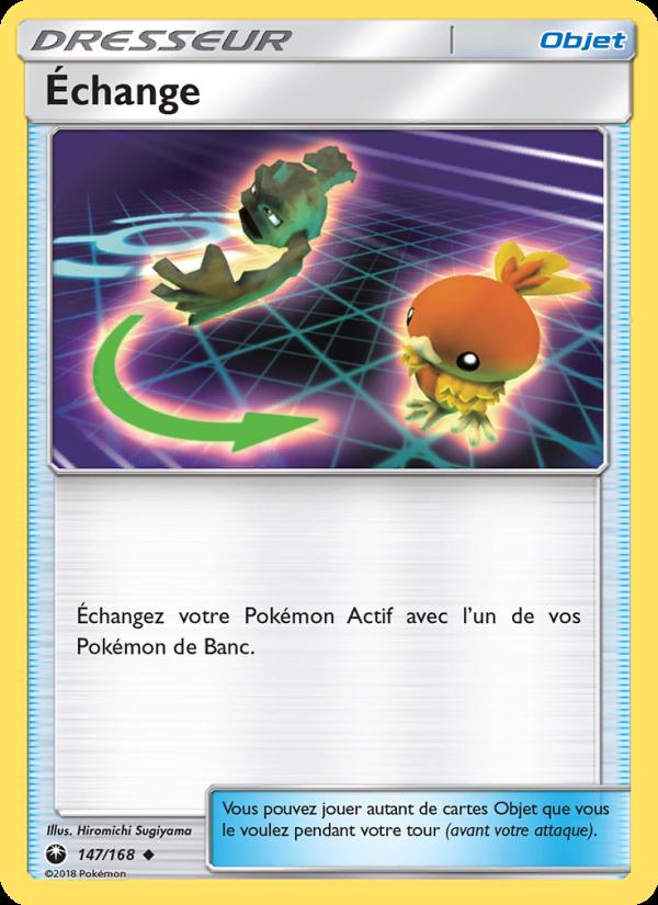Échange card