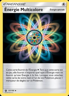 Énergie Multicolore card