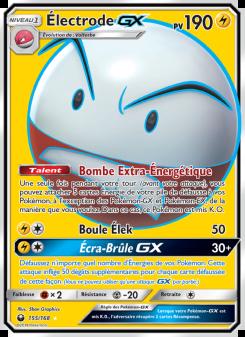 Électrode GX card