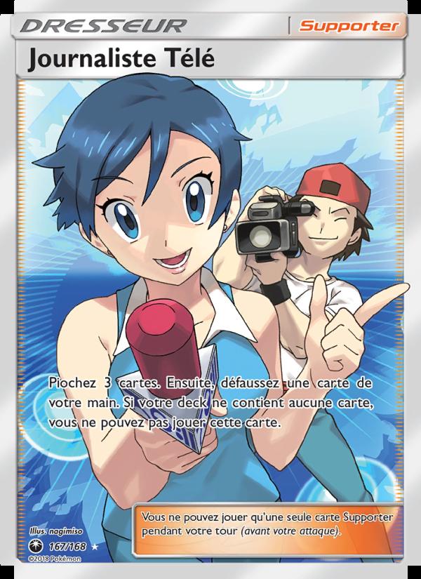 Journaliste Télé card