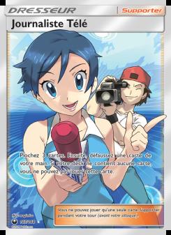 Journaliste Télé card