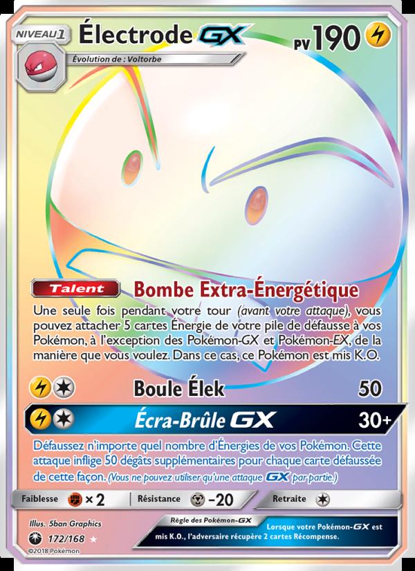 Électrode GX card