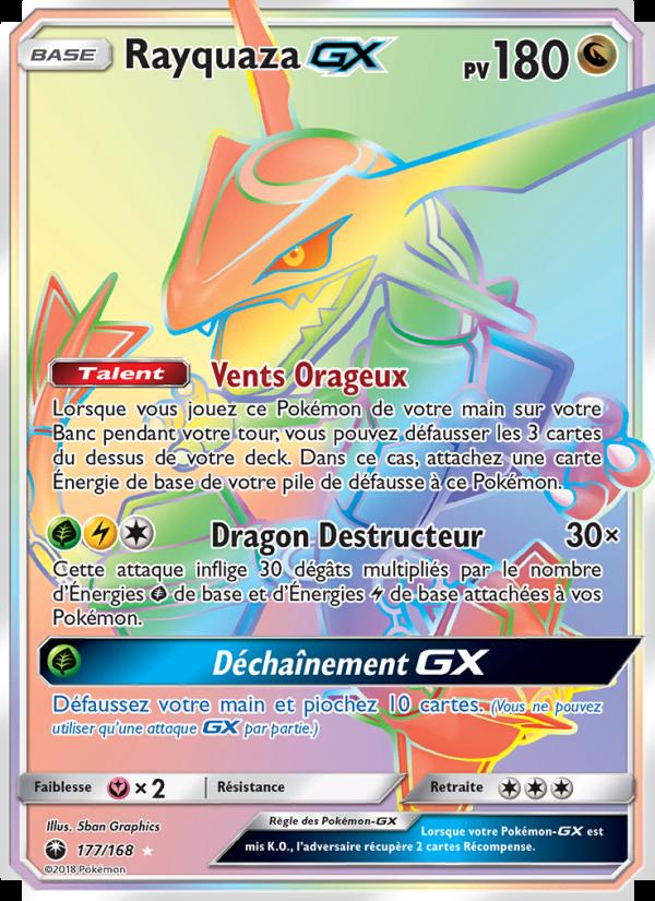 Rayquaza GX card