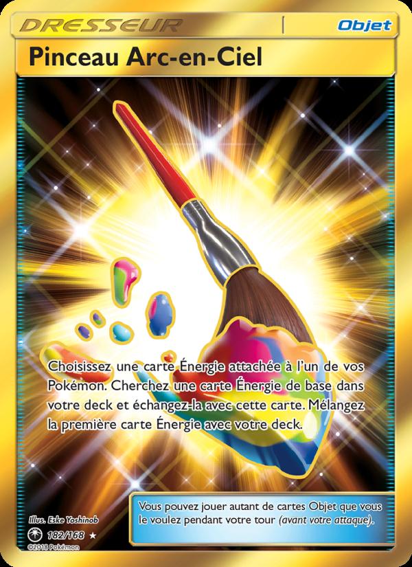 Pinceau Arc-en-Ciel card