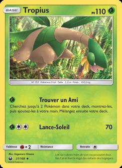 Tropius card