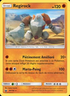 Regirock card