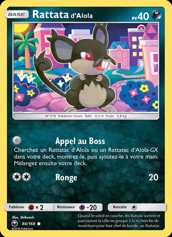 Rattata d’Alola card