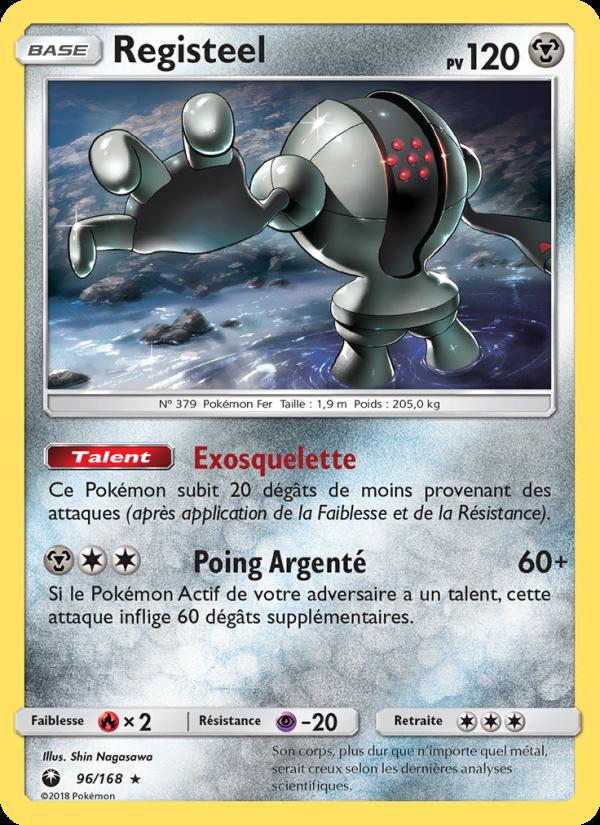Registeel card