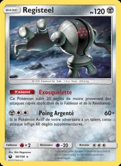 Registeel card